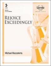 Rejoice Exceedingly Handbell sheet music cover